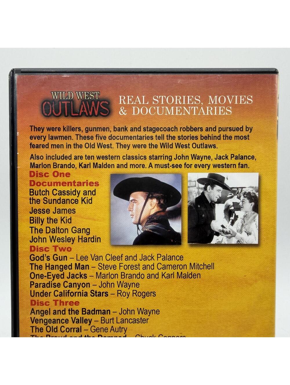 Wild West Outlaws DVD 2009 3-Disc Set - Picture 3 of 12